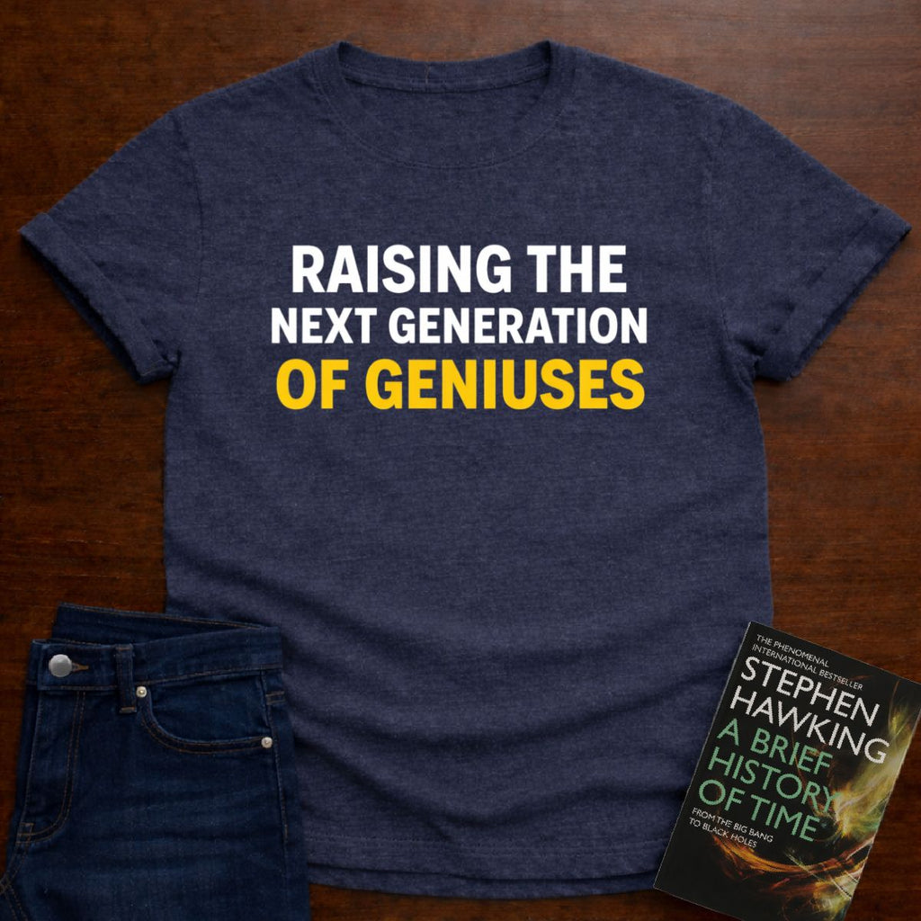 RAISING THE NEXT GENERATION OF GENIUSES T-SHIRT