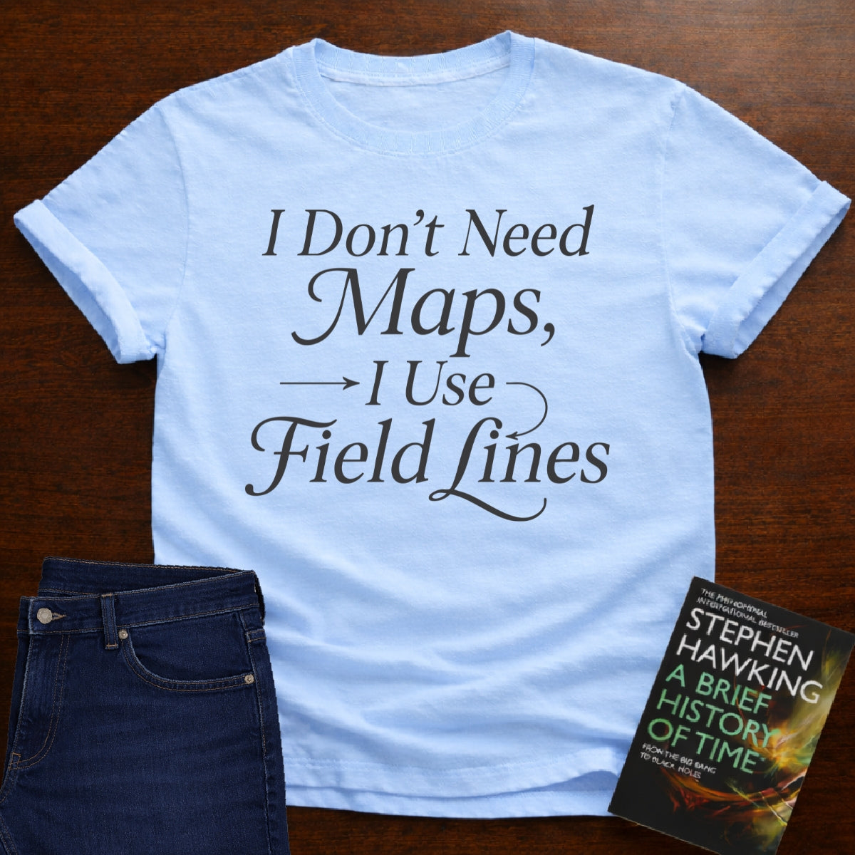 I USE FIELD LINES T-SHIRT