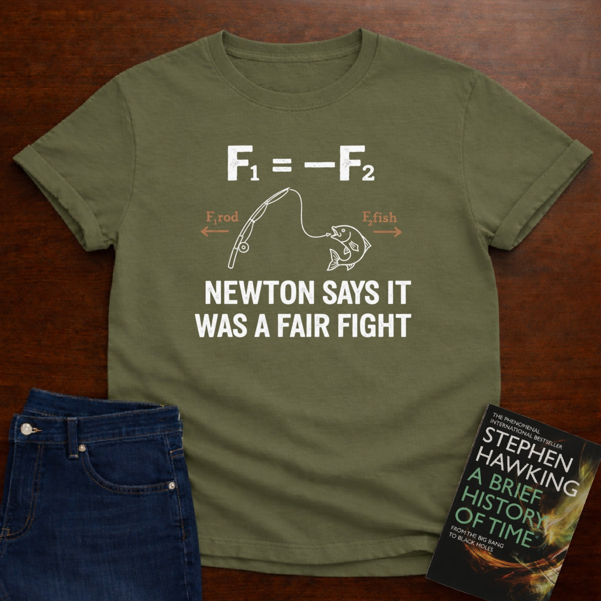 NEWTON SAYS IT WAS A FAIR FIGHT T-SHIRT