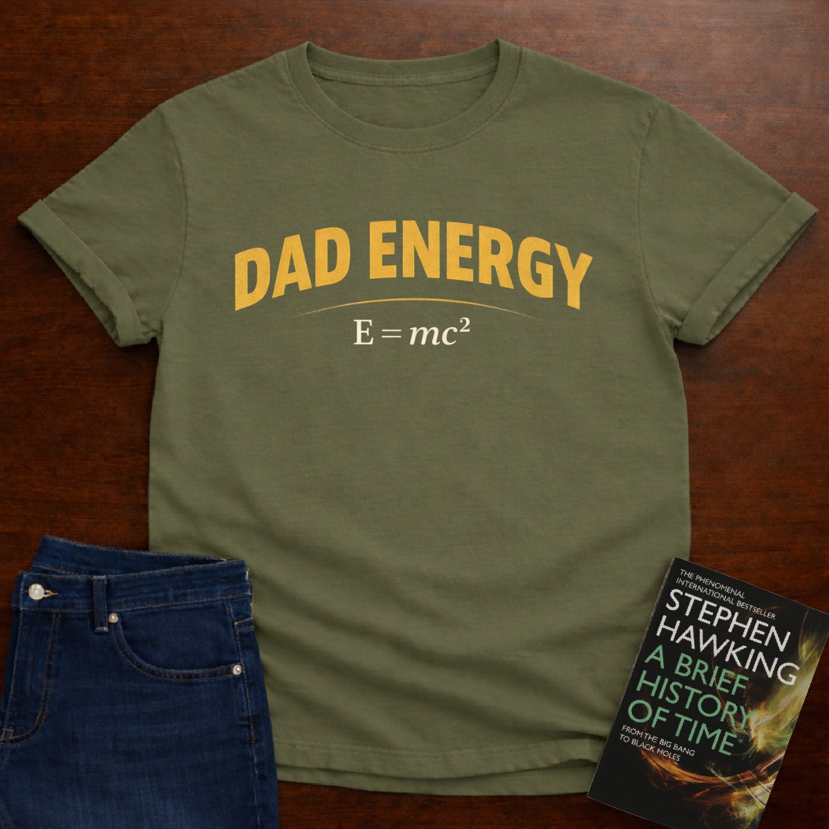 DAD ENERGY. T-SHIRT