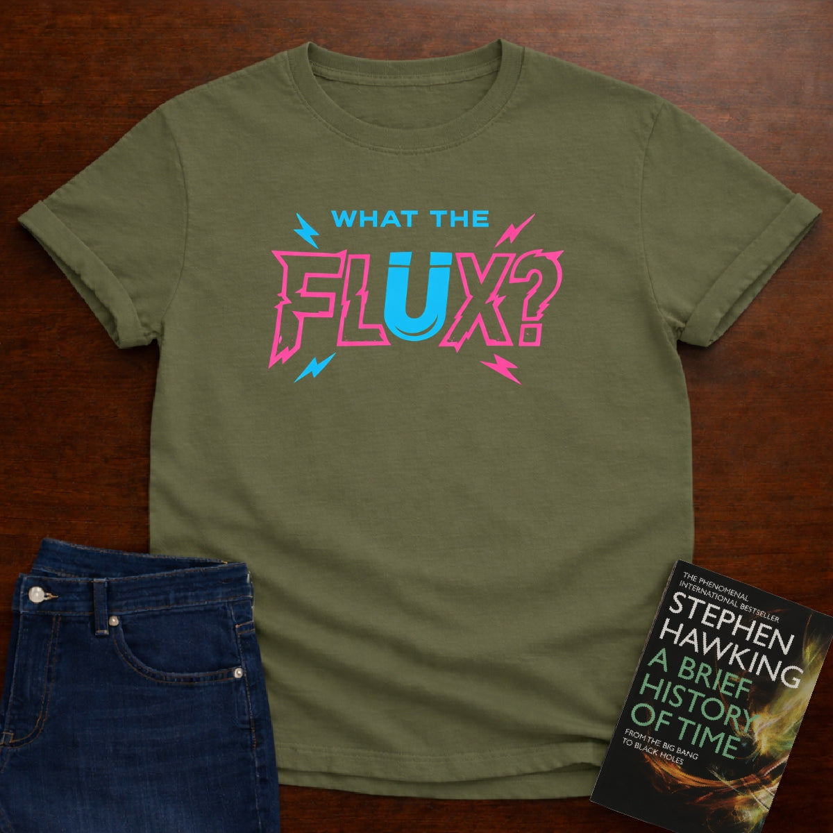 WHAT THE FLUX T-SHIRT