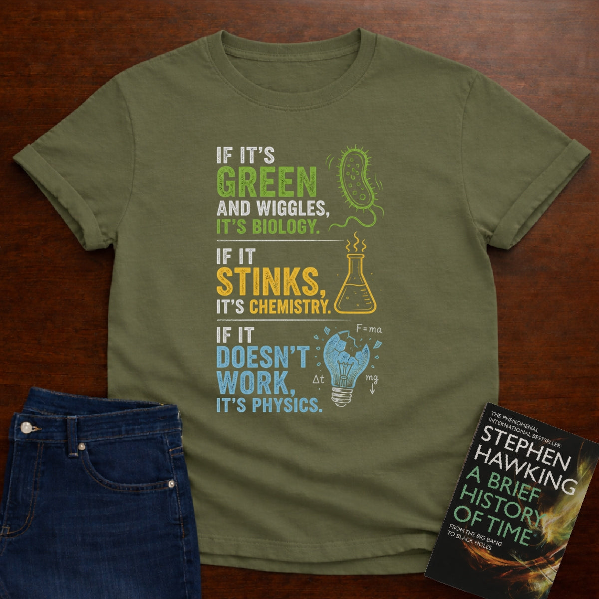 IF IT DOESN’T WORK, IT’S PHYSICS.. T-SHIRT