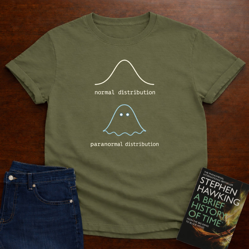 PARANORMAL DISTRIBUTION. T-SHIRT