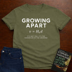 GROWING APART. T-SHIRT