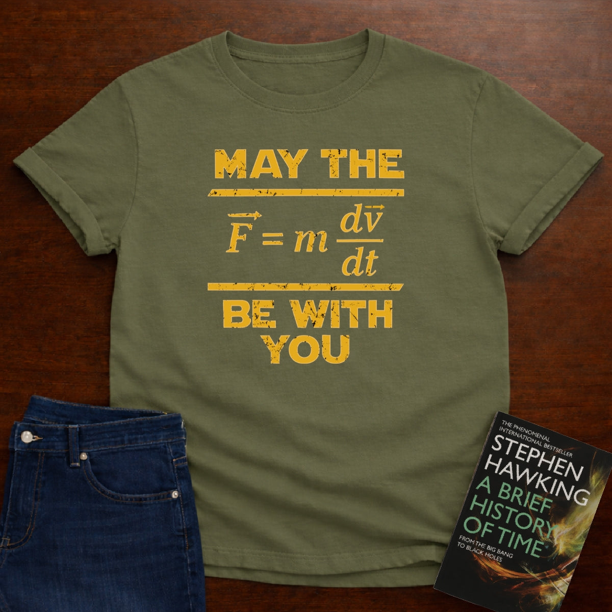 MAY THE FORCE BE WITH YOU T-SHIRT