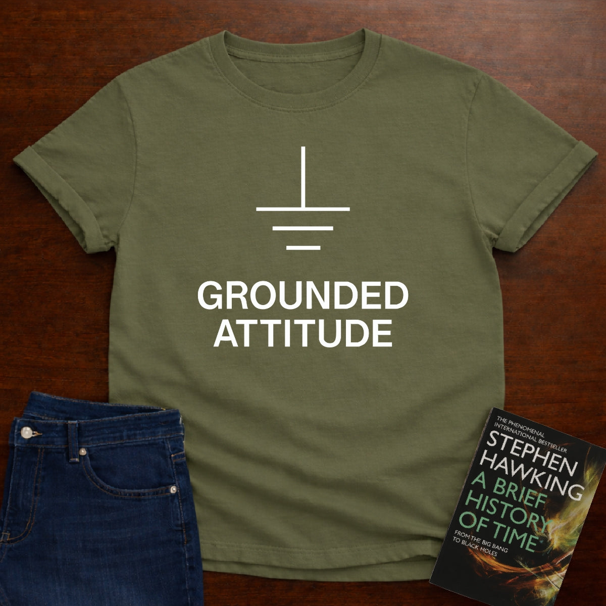 GROUNDED ATTITUDE T-SHIRT