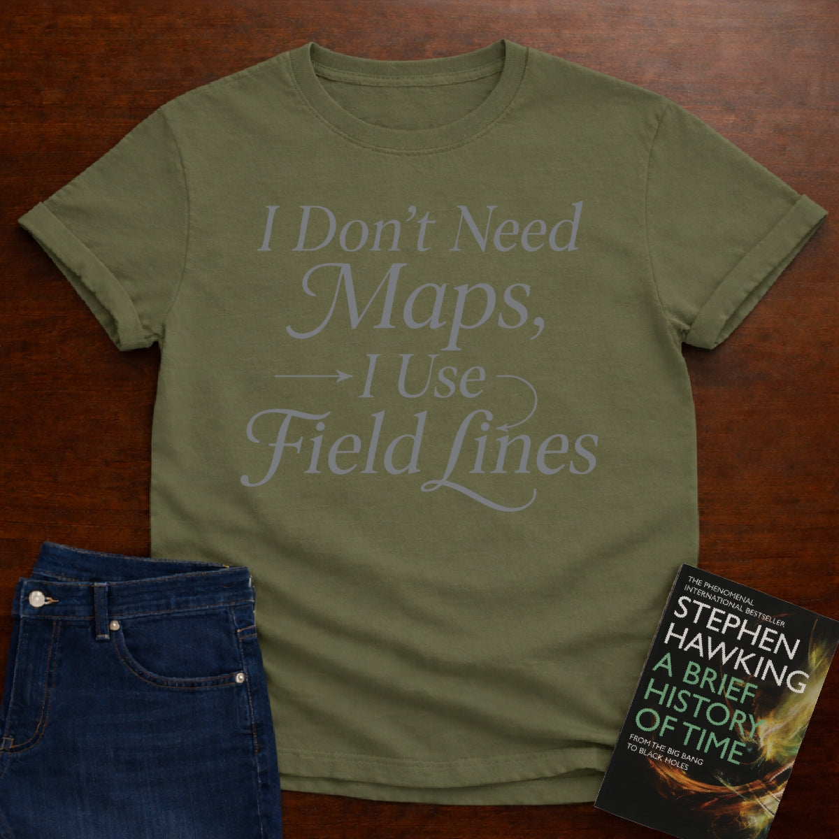 I USE FIELD LINES T-SHIRT