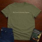 MY LOVE IS INVERSE-SQUARE. T-SHIRT