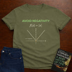AVOID NEGATIVITY f(x) = |x|. T-SHIRT