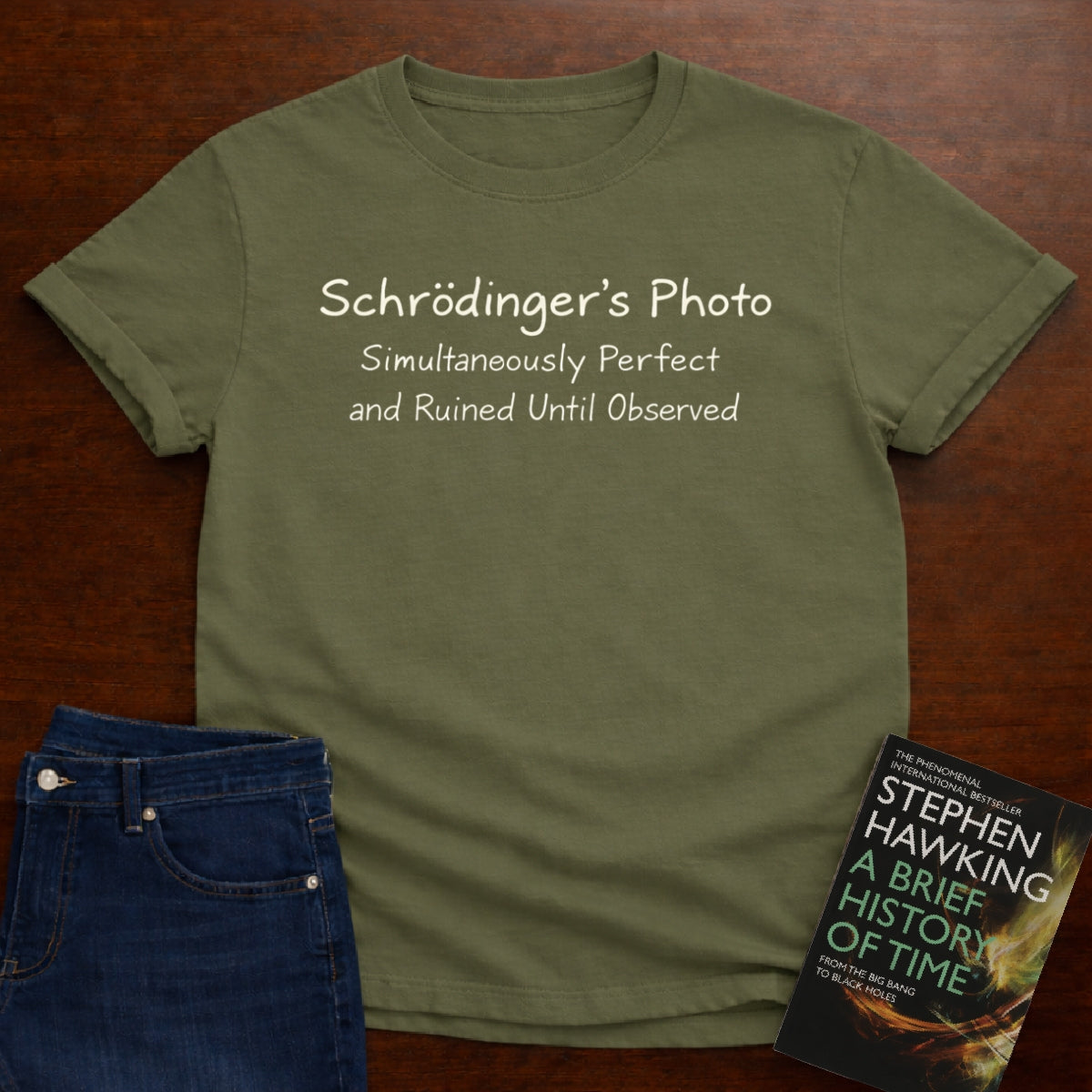 SCHRODINGER'S PHOTO T-SHIRT
