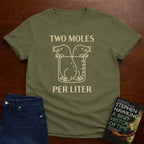 TWO MOLES PER LITER T-SHIRT