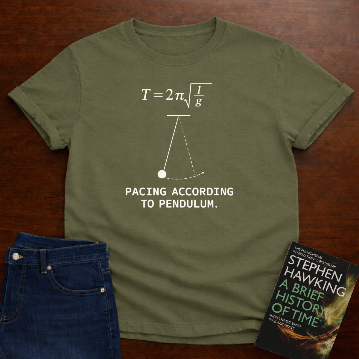 PACING ACCORDING TO PENDULUM. T-SHIRT