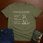 NEWTON'S LAWS OF A GOOD BOY T-SHIRT