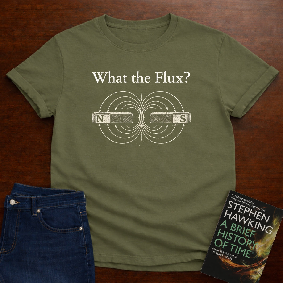 WHAT THE FLUX GRAPHIC T-SHIRT