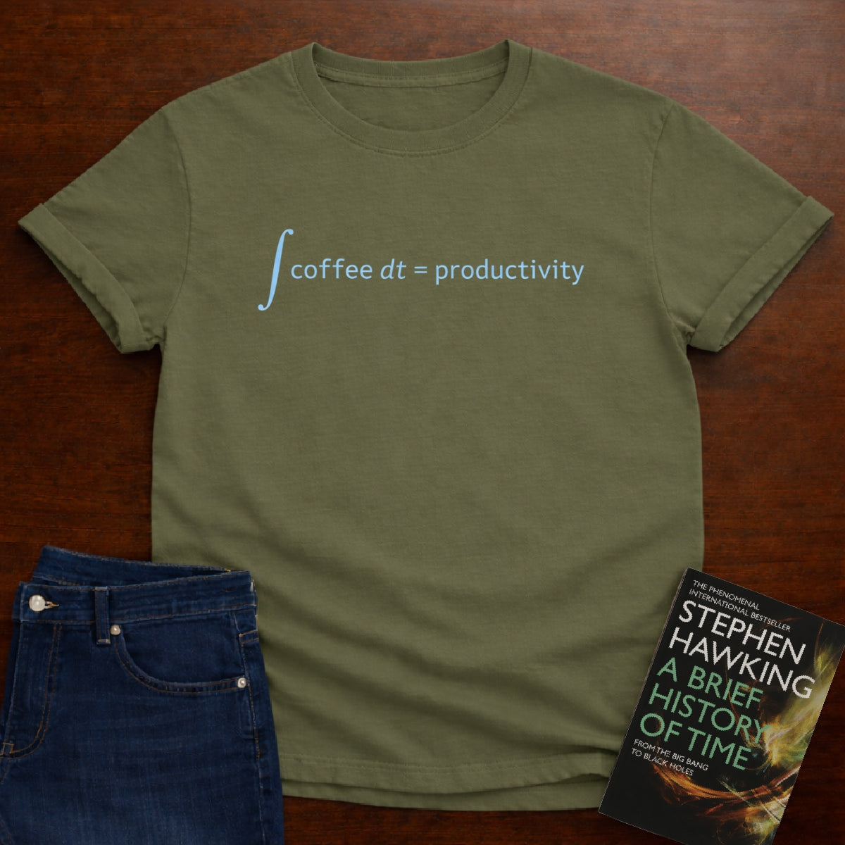 ∫COFFEE DT = PRODUCTIVITY. T-SHIRT