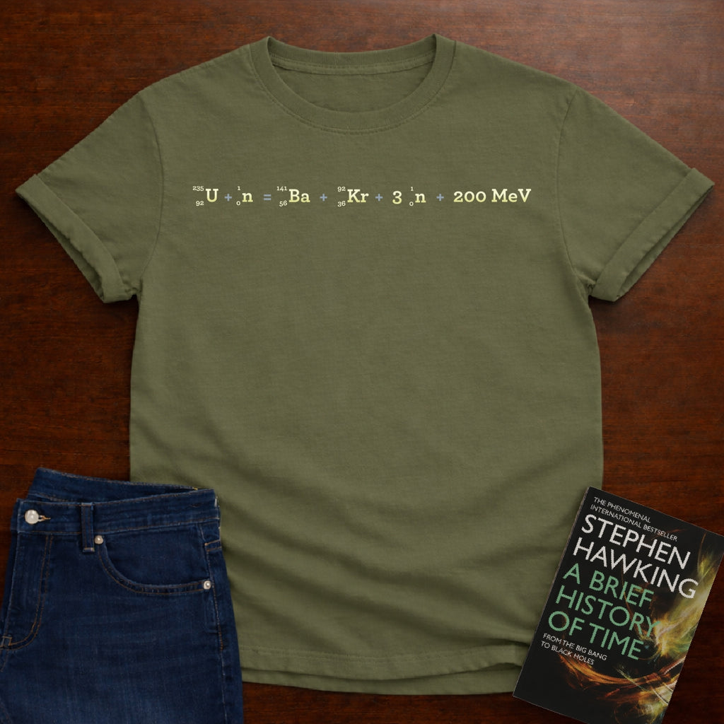 FISSION EQUATION T-SHIRT