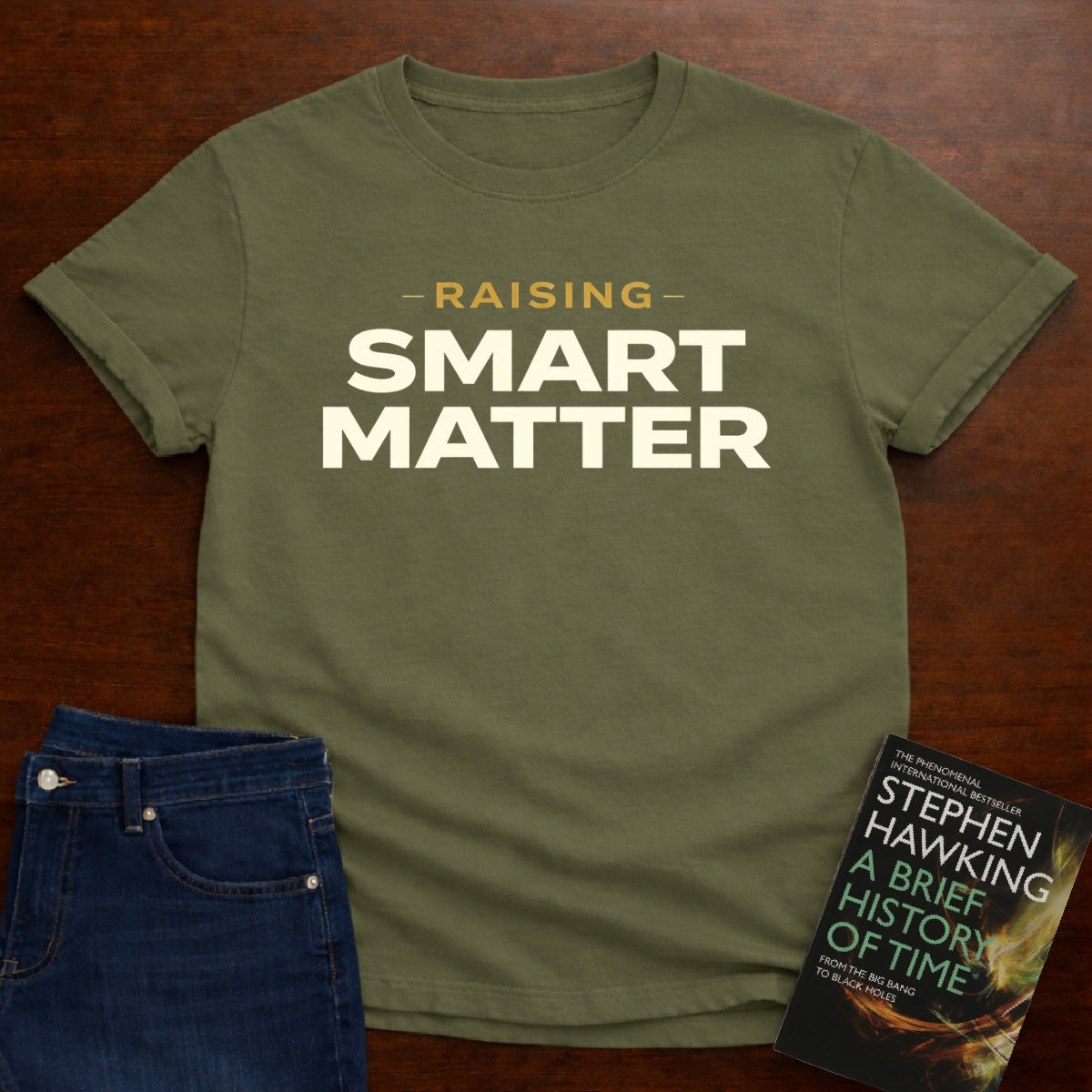 RAISING SMART MATTER. T-SHIRT
