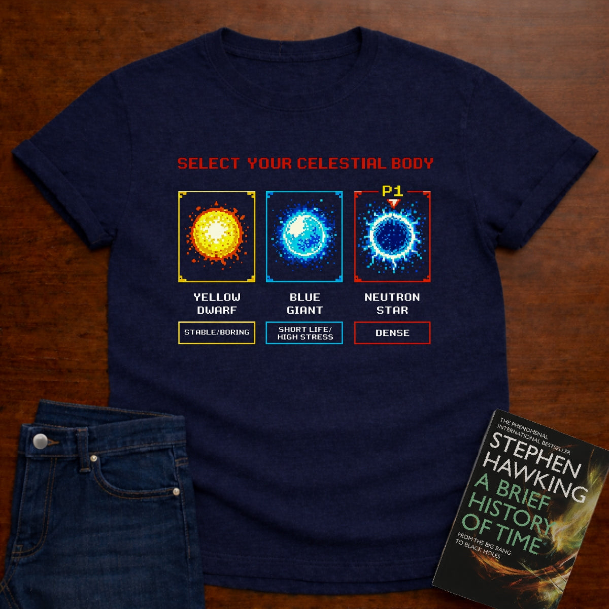 SELECT YOUR CELESTIAL BODY T_SHIRT