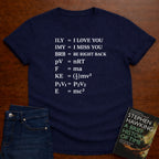 TEXTING PHYSICS T-SHIRT