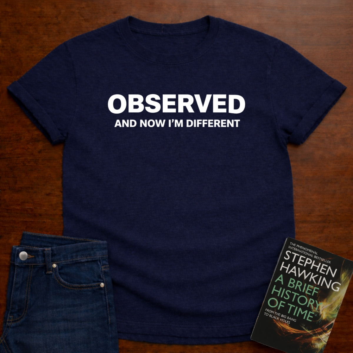 OBSERVED AND NOW IM DIFFERENT T-SHIRT