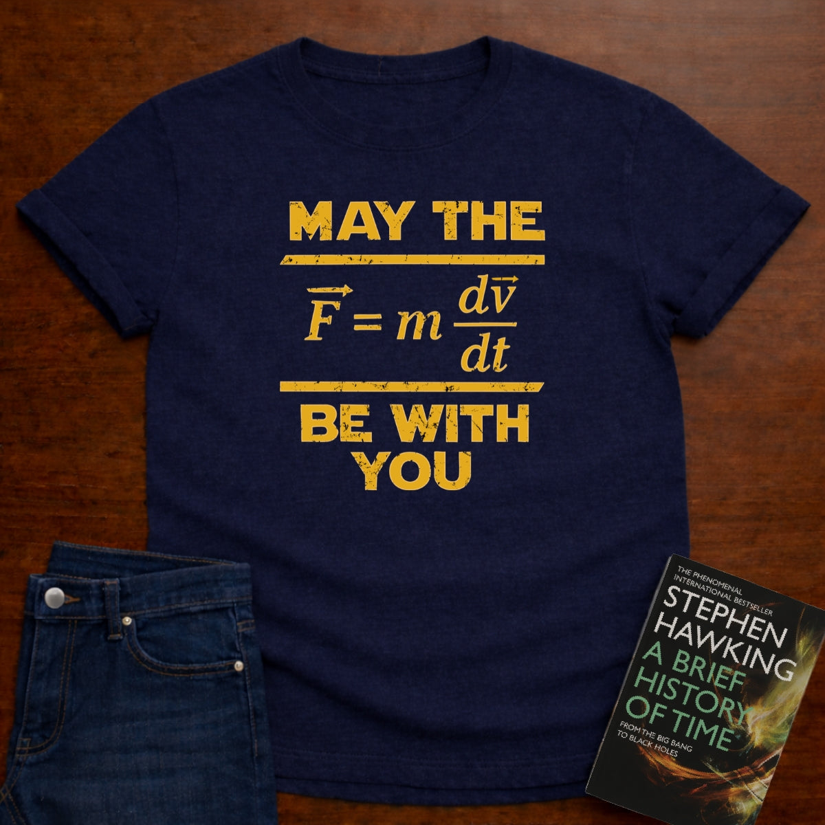 MAY THE FORCE BE WITH YOU T-SHIRT