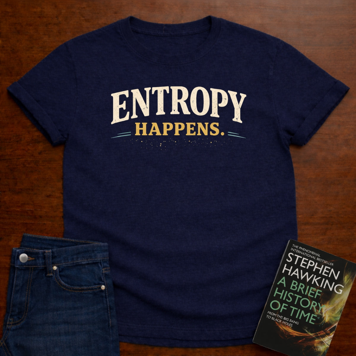 ENTROPY HAPPENS T-SHIRT