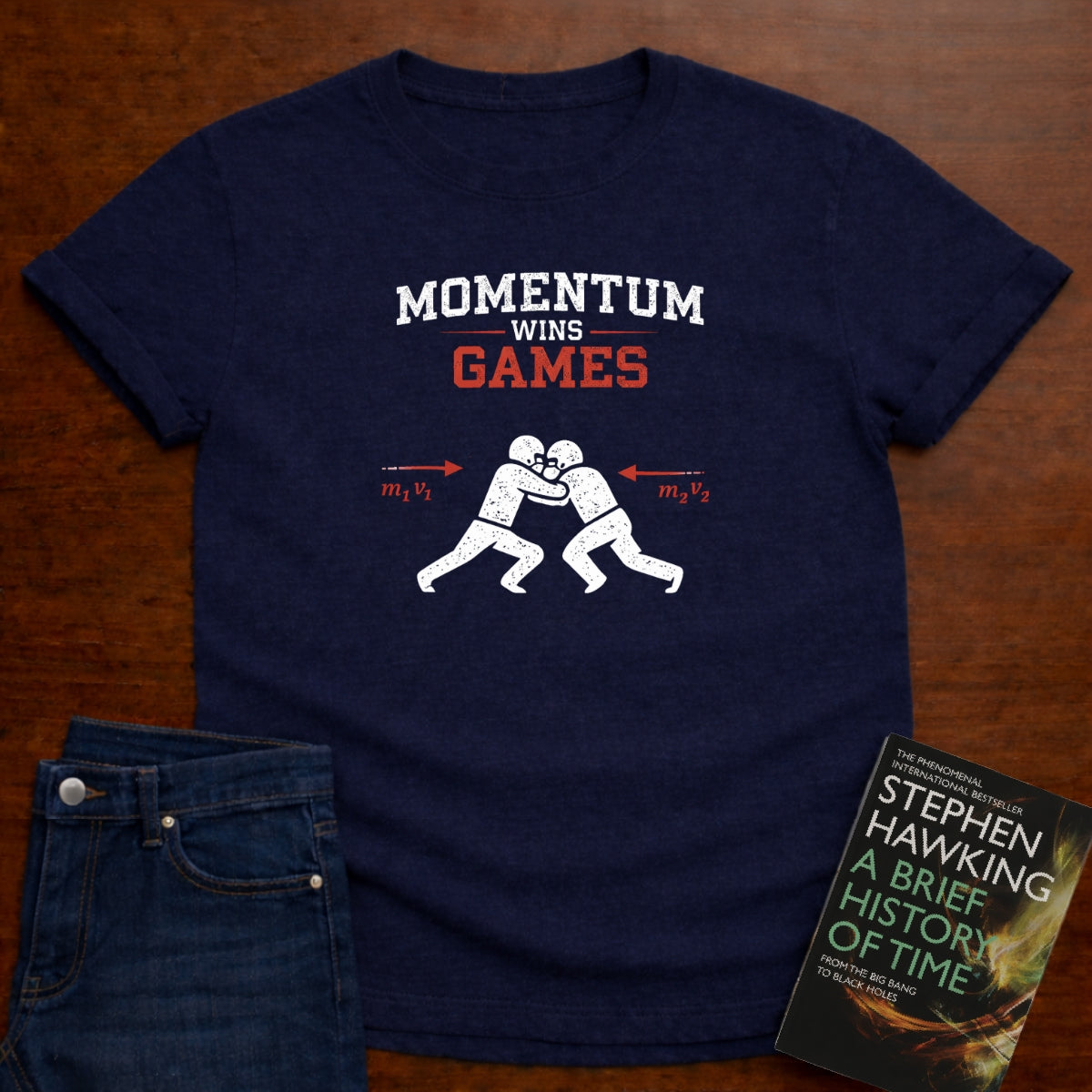 MOMENTUM WINS GAMES T-SHIRT