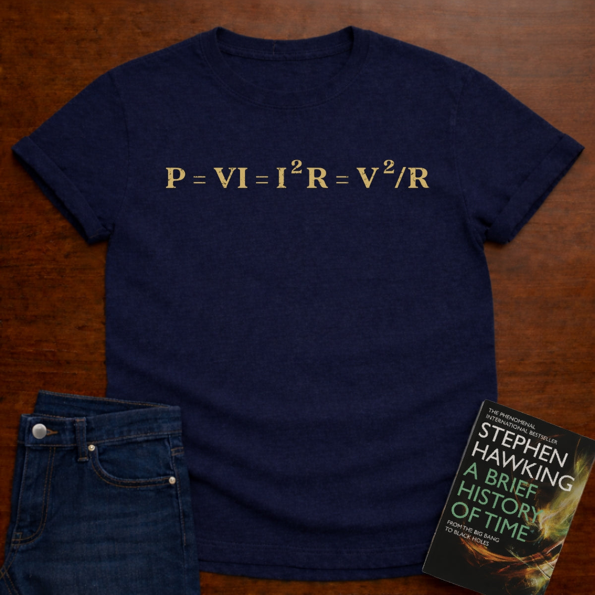 P=VI=I2R=V2/R T-SHIRT