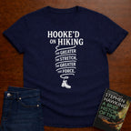 HOOKE'D ON HIKING T-SHIRT