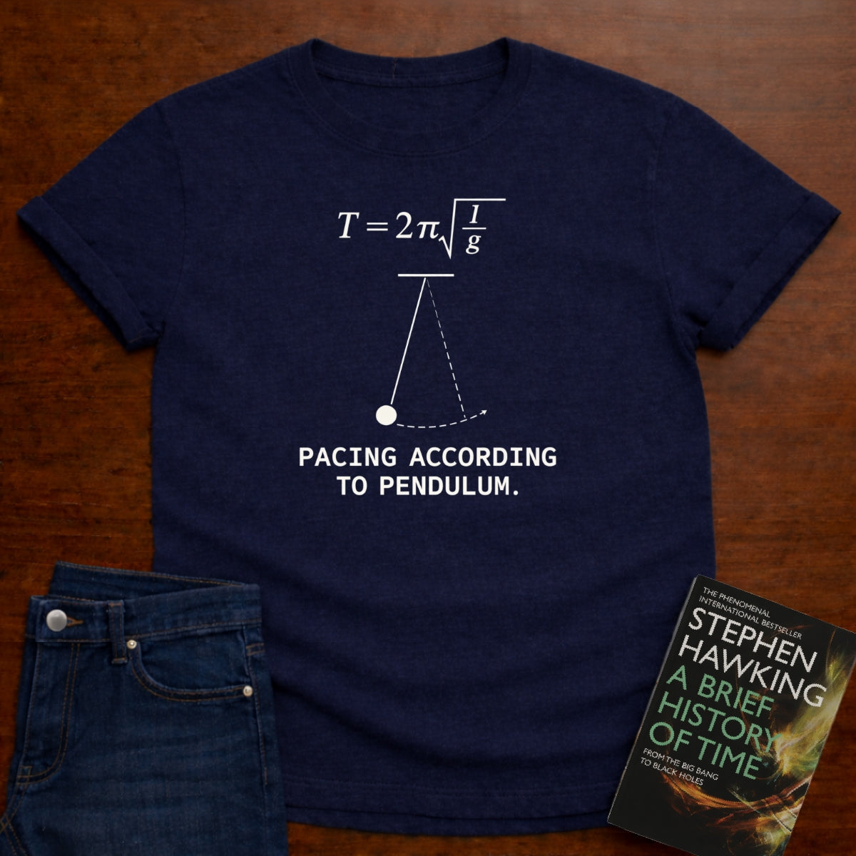 PACING ACCORDING TO PENDULUM. T-SHIRT