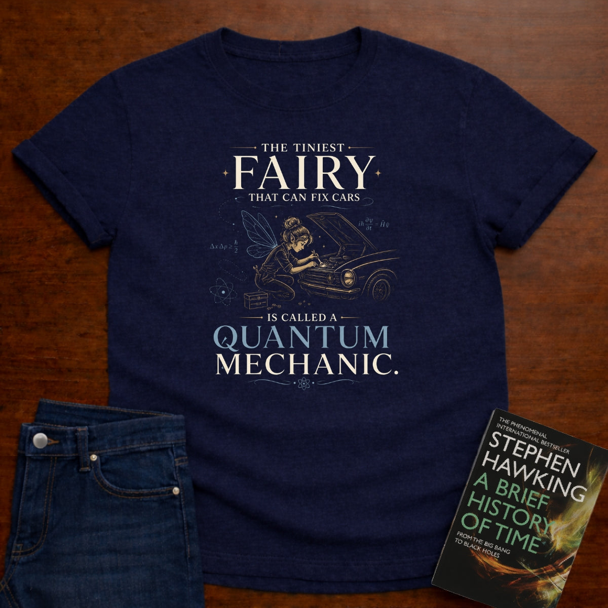 QUANTUM MECHANIC FAIRY. T-SHIRT