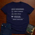 LAWS OF THERMODYNAMICS T-SHIRT