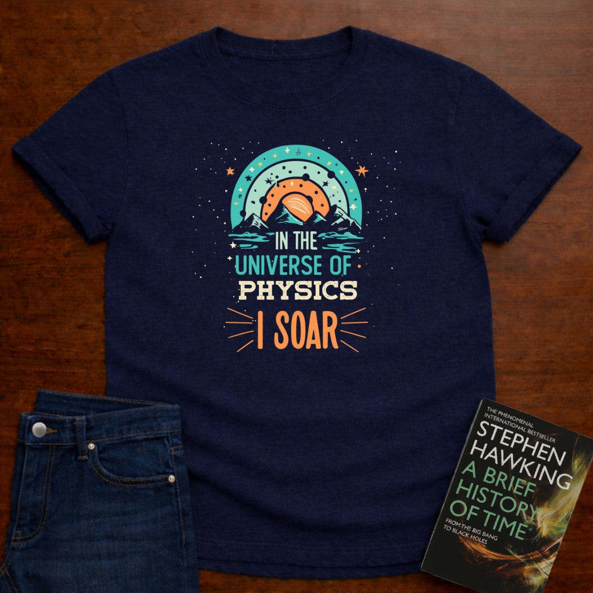 In The Universe of Physics, I Soar. T-SHIRT