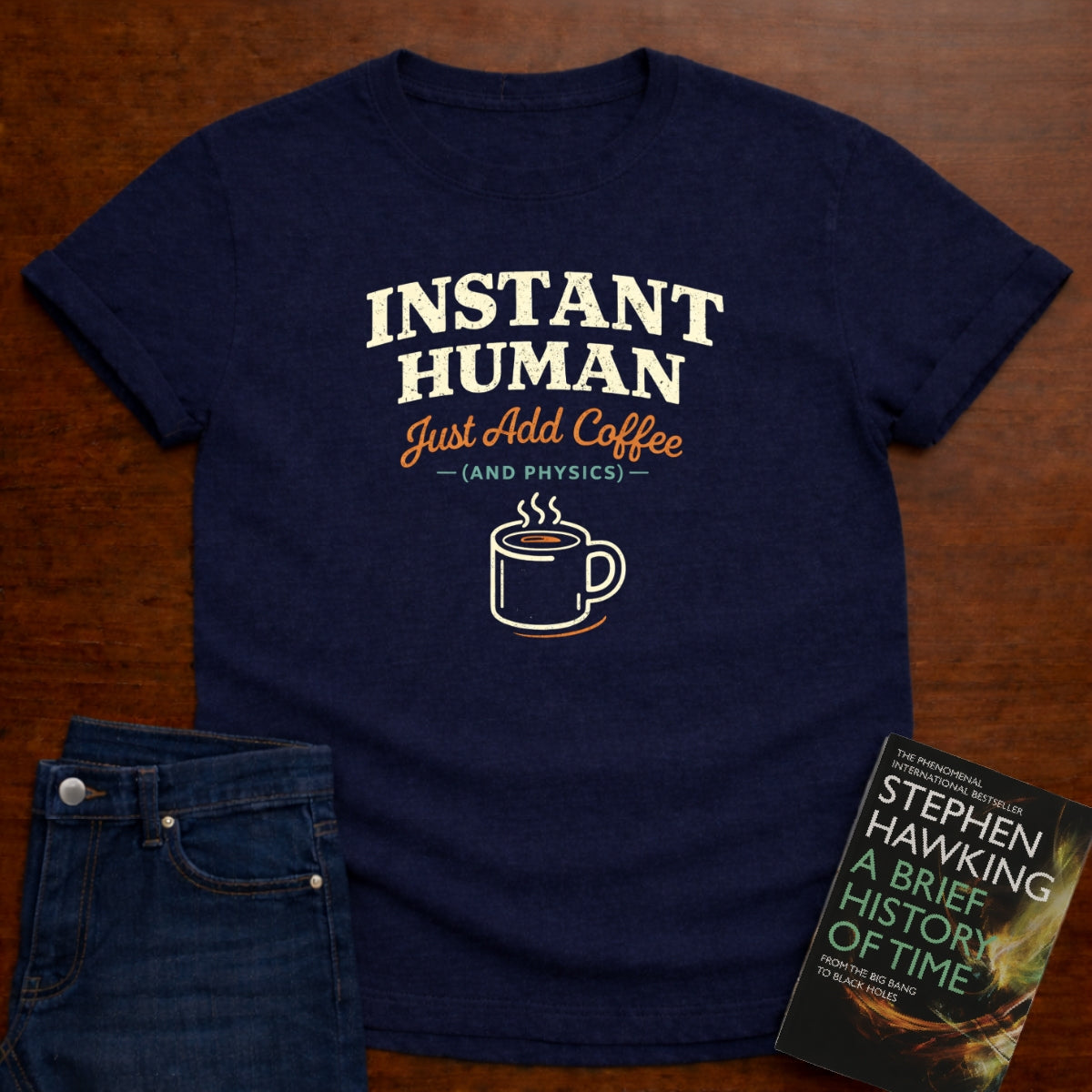 INSTANT HUMAN PHYSICS T-SHIRT