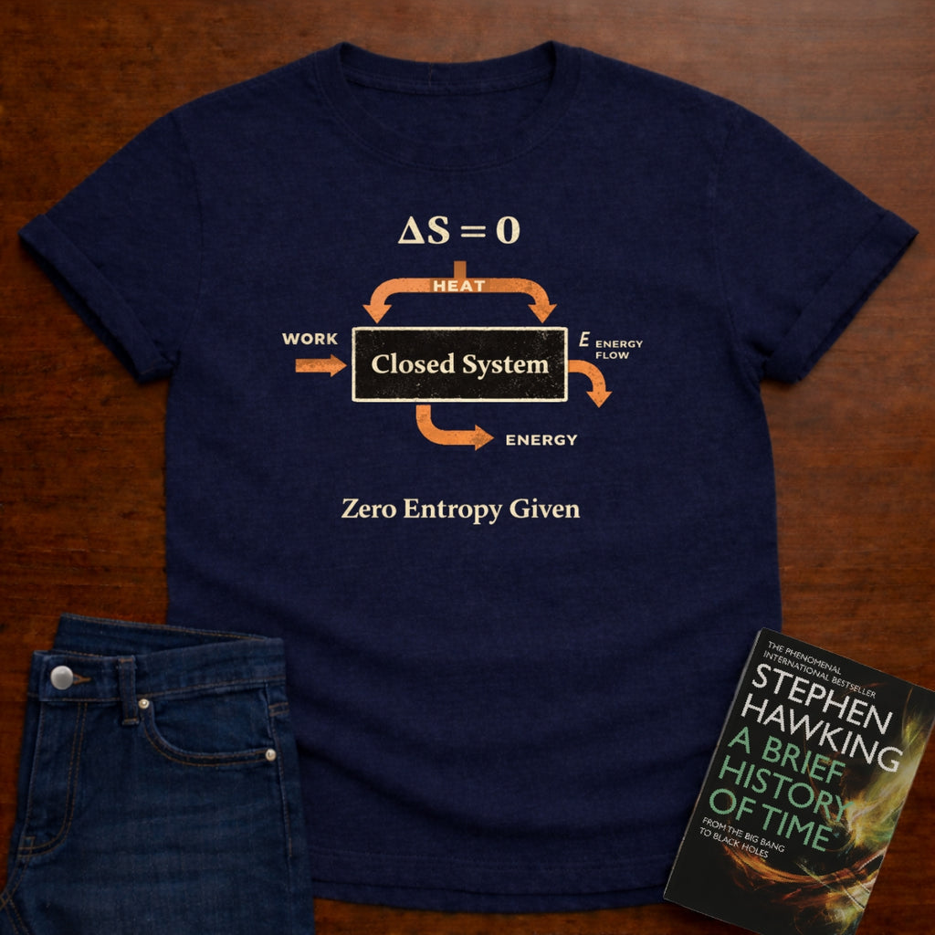 ZERO ENTROPY GIVEN. T-SHIRT
