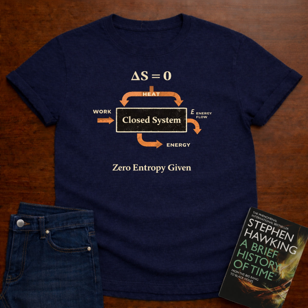 ZERO ENTROPY GIVEN. T-SHIRT