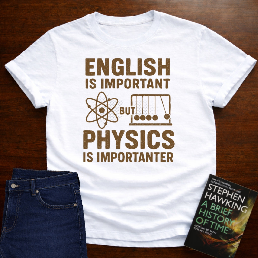 PHYSICS IS IMPORTANTER T-SHIRT
