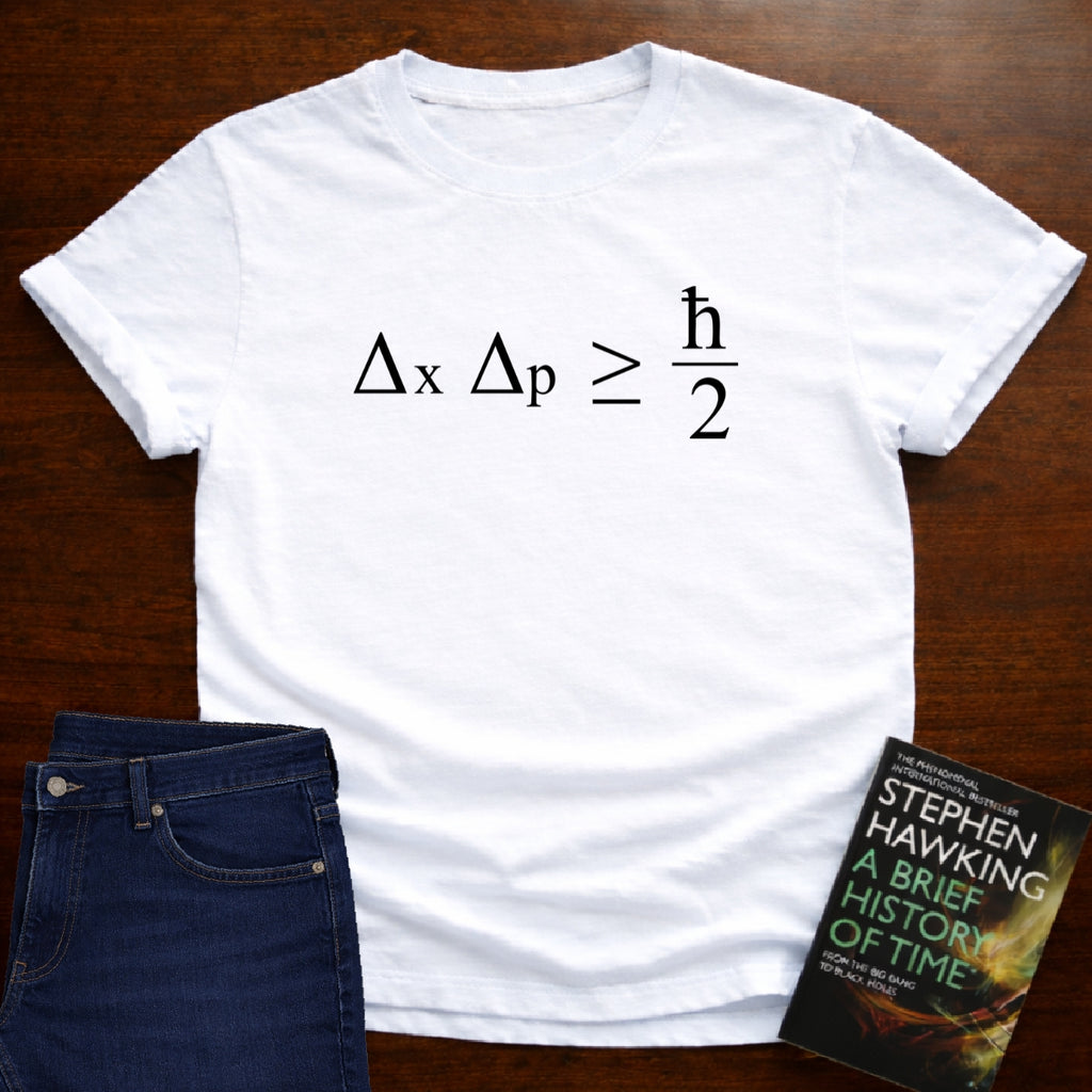 UNCERTAINTY EQUATION T-SHIRT